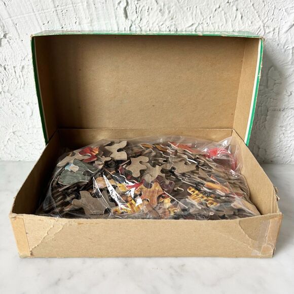 Vintage Guild Jigsaw Puzzle–Whitman No 125 Colonial Family Scene 304 Pc-Complete - Picture 5 of 8